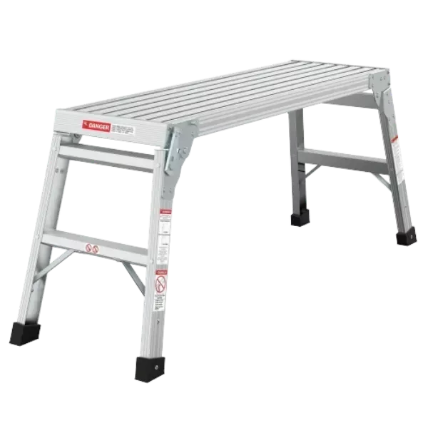 4.2 ft Aluminium Folding Step Ladder Stool with 225 lb Load Capacity