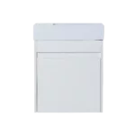 18'' Floating Wall-Mounted Bathroom Vanity with White Resin Sink & Soft-Close Cabinet Door