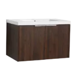 Soft Close Doors Bathroom Vanity With Sink,30 Inch For Small Bathroom