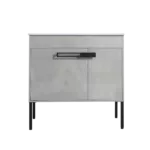 36 Inch Bathroom Vanity with Sink, Freestanding Bathroom Vanity or Floating