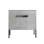 36 Inch Bathroom Vanity with Sink, Freestanding Bathroom Vanity or Floating