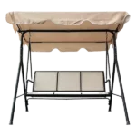 3-Seater Outdoor Adjustable Canopy Porch Swing Chair