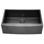 30 inch Farmhouse Kitchen Sink, 16 Gauges Stainless Steel Single Bowl Sink with Bottom Grid and Strainer